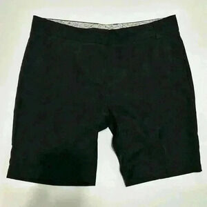 Ping black Bermuda golf shorts